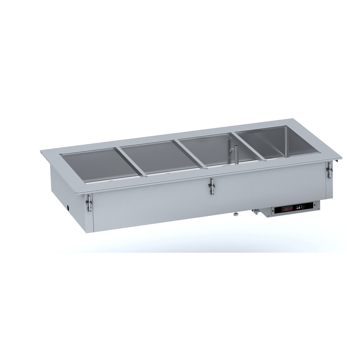 Combisteel Bain-Marie GN1/1 met handmatige watervulling