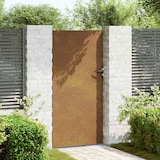 thumbnail of Puerta de jardín acero corten 85x175 cm