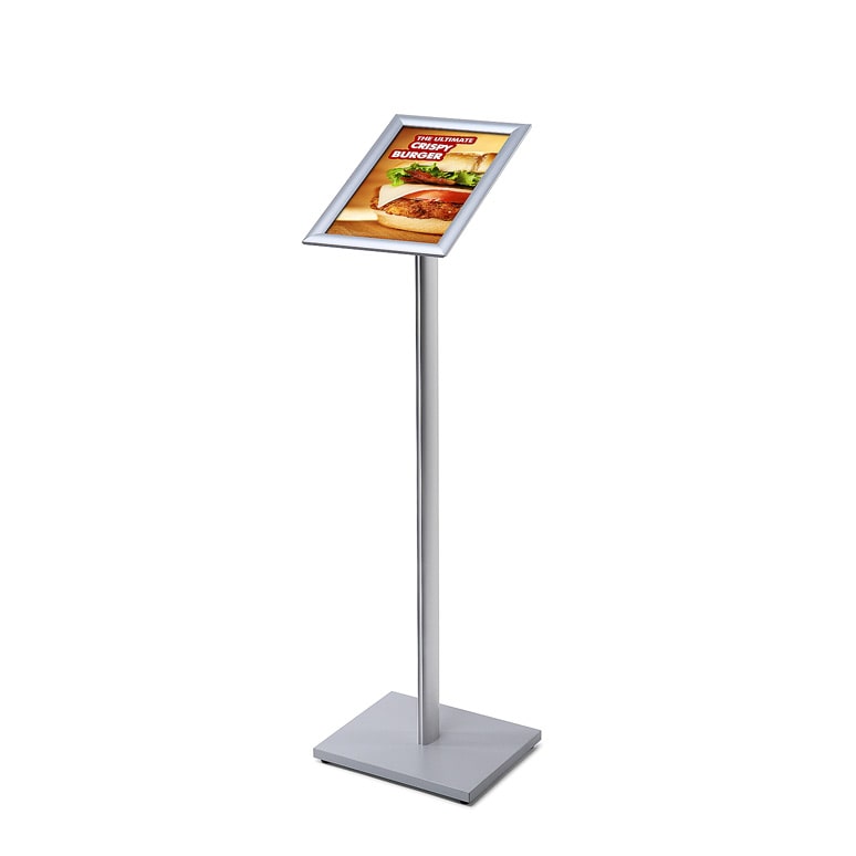 Exposiciónate Menustandaard Design Standaard A4 Rechte Hoeken 25 mm MBA4G25