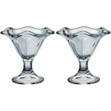 thumbnail of Bormioli Rocco Confezione 2 Coppe Dessert Primavera in vetro cl 24 Trasparente