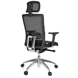thumbnail of Silla de oficina / Sillón de oficina ASTRA LUX en malla negro/negro hjh OFFICE