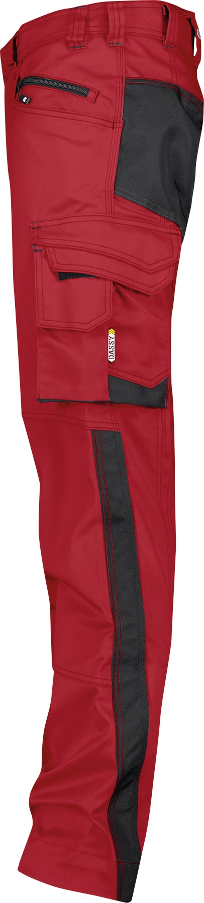 DASSY-Malerbundhose mit Stretch FLUX PAINTERS, weiß/grau DASSY-Malerbundhose mit Stretch FLUX PAINTERS, weiß/grau