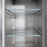 thumbnail of Stalgast Edelstahl-Tiefkühlschrank, GN 2/1, 740x810x2010 mm (BxTxH), 0,48 kW
