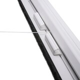 thumbnail of Fliegengitter Insektenschutz Fenster Rollo Alurahmen Bausatz Insektenschutzrollo 80 x 160 cm braun - auf Maß