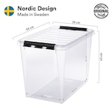 thumbnail of Aufbewahrungsbox 61L mit Deckel SmartStore - Lebensmittelsicher