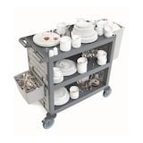 thumbnail of Chariot de Débarrassage à 3 Niveaux - CombiSteel