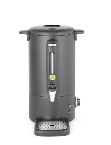 Bollitore per bevande calde nero opaco - design by Bronwasser, HENDI, 9L, 230V/950W, 307x330x(H)450mm