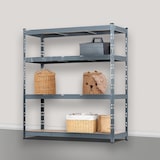 thumbnail of METRO Professional Étagères pour charges lourdes KBT45,  charge maximale de 350 kg par étagère, gris