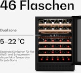 thumbnail of Klarstein Velaire Unterbau-Weinkühlschrank | Modern, Elegant | UV-Schutz | Dual-Zone | 46 Flaschen Schwarz