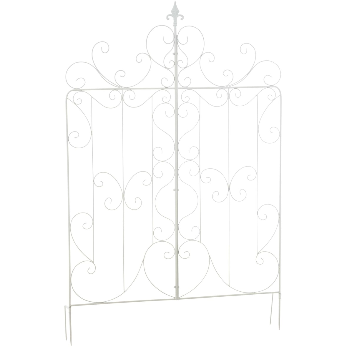 Mandevila em treliça 133 x 99 cm branco