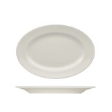 thumbnail of Piatto Piano Ovale Prime, Confezione da 6, cm 36x25,2
