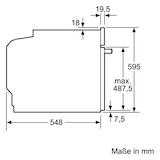 thumbnail of Siemens iQ700 HM736GAB1 Einbau Backofen mit Mikrowellenfunktion, ecoClean