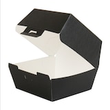 thumbnail of Garcia de Pou 500 Unités - Boîtes Hamburger 'Thepack' 230 G/M2 13X12,5X9 Cm (M) Noir Carton Ondulé Nano-Micro