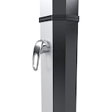 thumbnail of Doccia Solare 35 Litri 220 Cm Per Giardino Piscina Soffione Cromato Getto A Pioggia Con Regolatore Temperatura E Doccetta Per Piedi Attacco Per Tubo