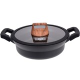 thumbnail of GRÄWE Servierpfanne 28 cm mit Glasdeckel, Serie Alu-Line