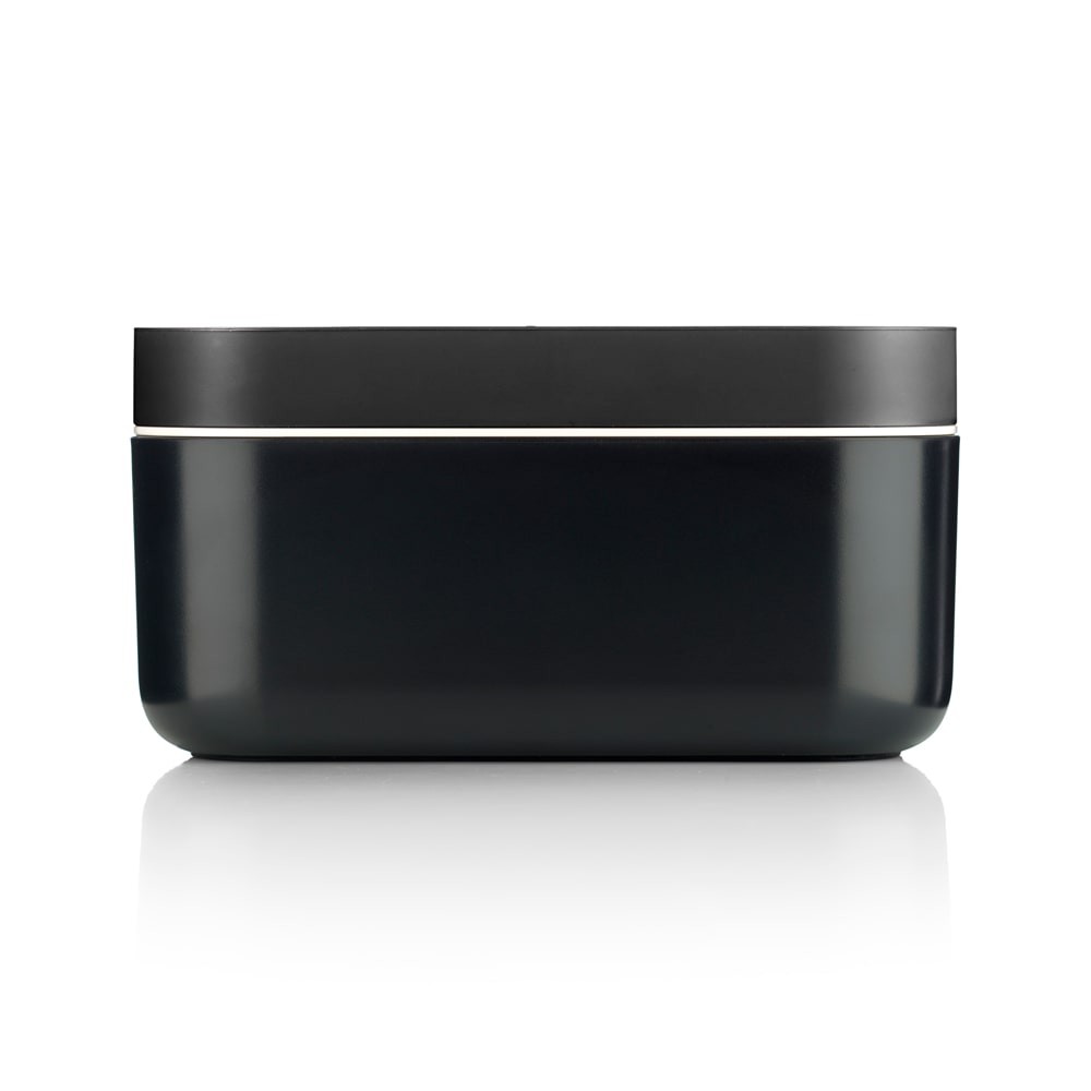 Bac à glaçons Ice box noir -  180.00 cl Rectangulaire Silicone Lekue 22.50x12.50 cm