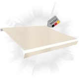 thumbnail of DELUKE® Markisenbespannung Markisenstoff Wasserabweisend Reißfest Creme, für 300x250cm Rahmen Markise mit Volant Markisen Ersatzstoff Markisentuch