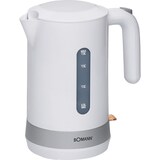 thumbnail of Bomann WK 5012 CB Hervidor Agua Eléctrico, 1,8 L, sin BPA, Resistencia Oculta, Inalámbrico, Apagado Automático, Blanco, 2200W