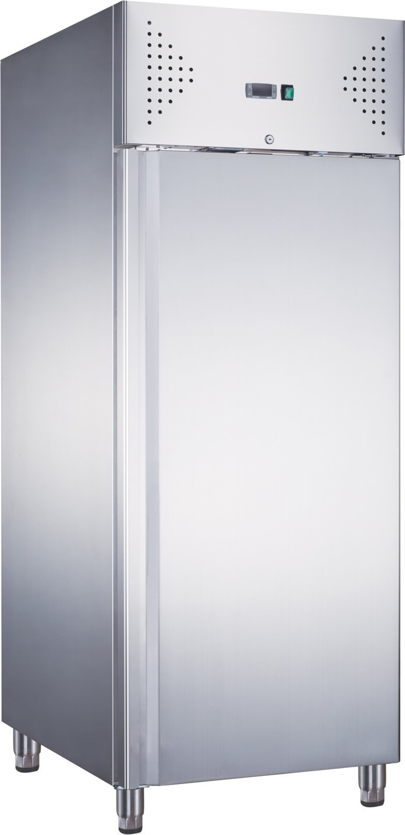 Klasse A gekühlt Edelstahl 1-türig 700 Liter Kühlmöbel, belüftet -2 +8 °C tropentauglich niedriger Energieverbrauch
