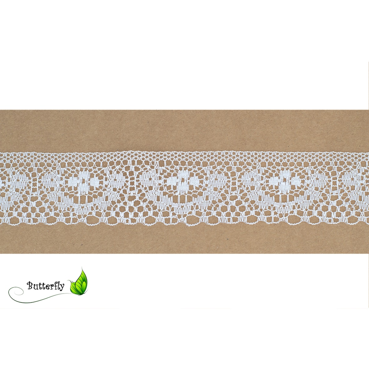 10m Spitzenband 40mm Spitzenborte Spitzenbordüre Hochzeit schmal 4cm 35mm Blumen