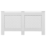 thumbnail of vidaXL Radiatorkappen 2 st. Wit MDF : Afmeting - 152 x 19 x 81,5 cm