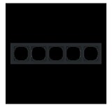 thumbnail of Busch-Jaeger Abdeckrahmen 5-fach 1725-4028 2CLA897500A3958