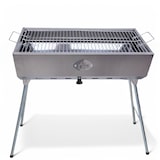 thumbnail of Mangal Taschkent Schaschlikgrill Edelstahl Klappbeine Grillrost Luftregler