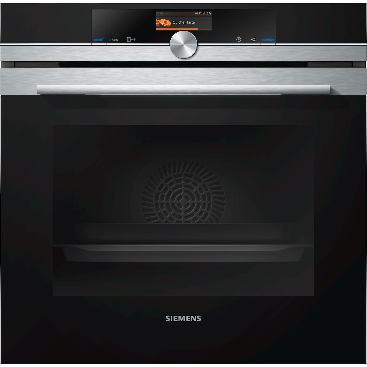 Siemens iQ700, forno de encastrar, 60 x 60 cm, aço inoxidável HB676G0S1