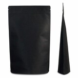 thumbnail of 500x Standbodenbeutel Kraftpapier schwarz 200x280x120mm 1000ml