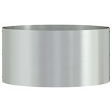 thumbnail of vidaXL Gartenblumentopf Silber 40 x 40 x 20 cm Verzinkter Stahl