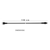 thumbnail of Câble d'alimentation blanc 1.5M pour guirlande guinguette IP44 230V Lotti