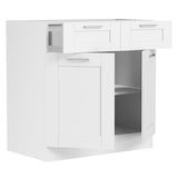 thumbnail of Keukenmeubel Colura H. 82 x L. 80 x P. 46 cm Wit