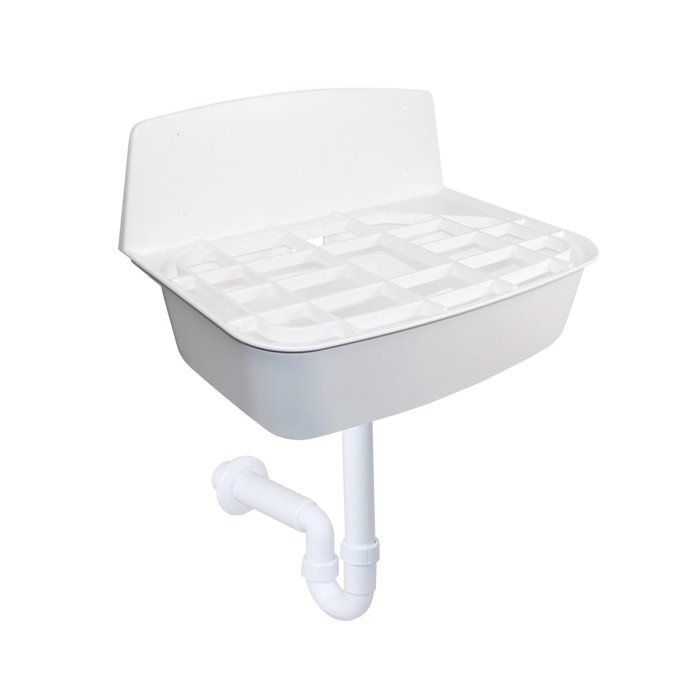 Haas Kunststoff Ausgussbecken `Sophia` komplett Set