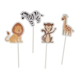 thumbnail of Cake Topper Tiere - Tortendeko Kindergeburtstag Kuchendeko Tortenstecker Kinderparty Geburtstagsdeko Bunt Mix