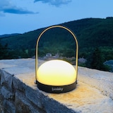 thumbnail of Lumisky DAY kabellose tragbare Lampe H22CM Stahl Schwarz