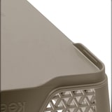 thumbnail of Keeeper - Mini cestino antiscivolo polipropilene 26,5x20x7 cm DIN A5 Marrone - Collezione Mirko