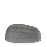 thumbnail of 12 x Platte oval 30x15,5cm STONECAST peppercorn grey