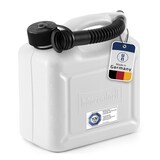 thumbnail of Kraftstoffkanister, Kunststoffkanister 5 Liter Benzinkanister, Dieselkanister weiß
