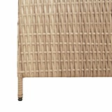 thumbnail of vidaXL Raumteiler Beige 146 x 200 cm Poly-Rattan