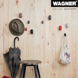 thumbnail of WAGNER hooks4home Wandhaken PILL - 75 x 55 x 45 mm, Bio Kunststoff korallenrot, DE Ware - 17042421