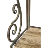 thumbnail of DanDiBo Regal Standregal 12060 aus Metall und Holz 150 cm Bücherregal Badregal Küchenregal