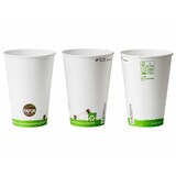 thumbnail of 100x Bio Kaltgetränkebecher Pappbecher PAPUR mit CE Eichstrich 300 ml