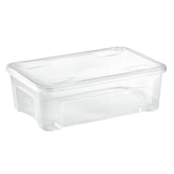 thumbnail of aro Contenitore con coperchio, plastica, 58.2 x 38 x 18.8 cm (La x Pr x Al), 29.5 L, trasparente