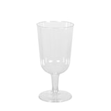 thumbnail of Verres à vin plastique transparent réutilisable 20 cL par 50