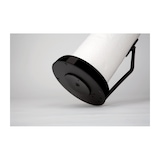 thumbnail of Arcos Portarrollos de Cocina con Base Adherente para pegar en pared o sobremesa, Estructura hecha de Acero Inoxidable y ABS, Color Negro