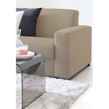 thumbnail of Dmora Divano fisso Nicoletta, Divano ad angolo, 100% Made in Italy, Sofà Soggiorno, con Penisola contenitore reversibile, Cm 280x95h90, Beige