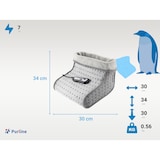 thumbnail of Masseur électrique pour pieds 7W laine gris