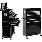 thumbnail of tectake Carrello portautensili con 10 scomparti - nero - 402803