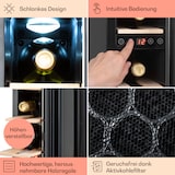 thumbnail of Klarstein Vinovilla 7 Built-in Uno Quartz Einbau-Weinkühlschrank Weißes Glas Weiß