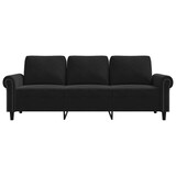 thumbnail of vidaXL 3-Sitzer-Sofa Schwarz 180 cm Samt